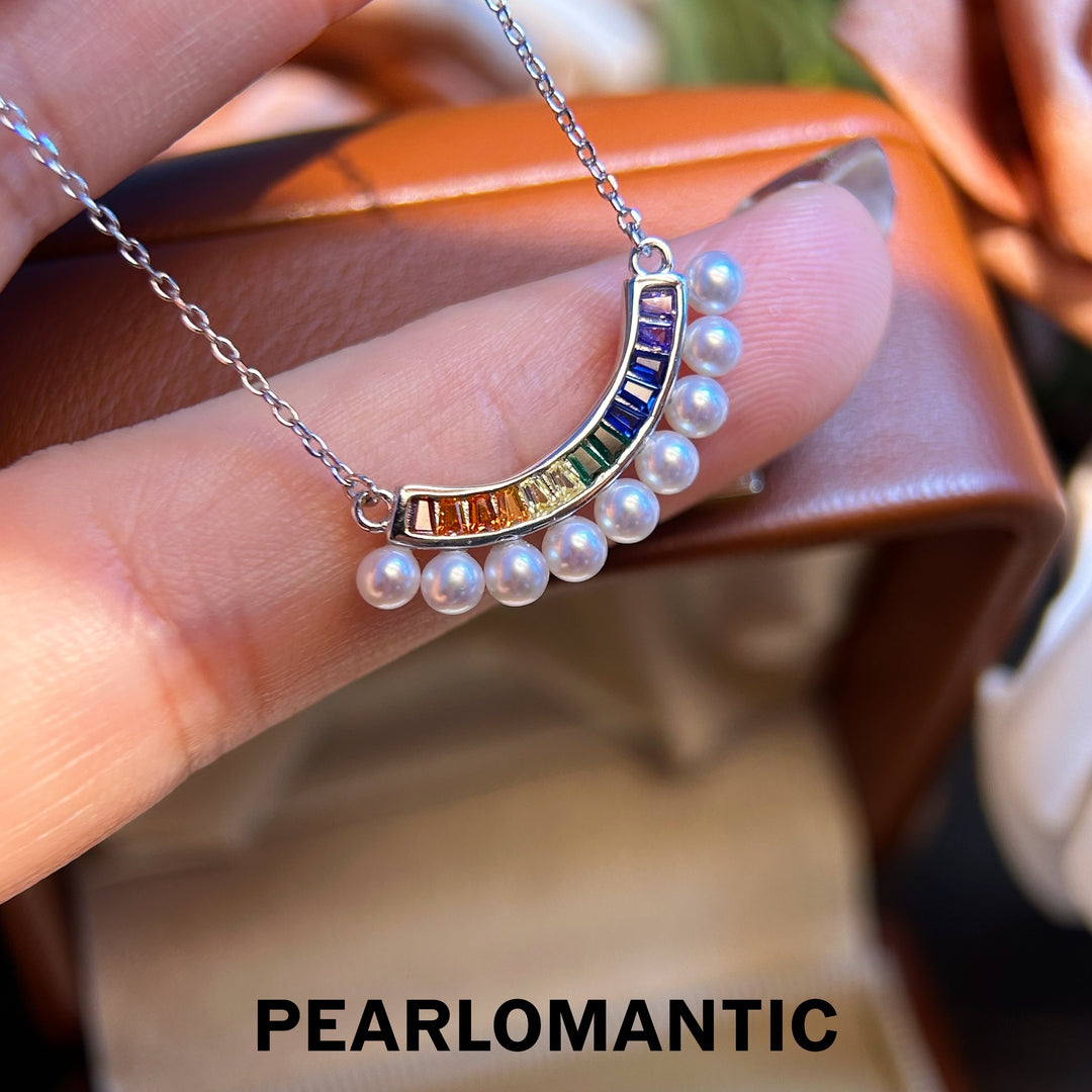 [Designer's Choice] Freshwater Pearl Whispers of Dim Light Pendants w/ S925 Silver