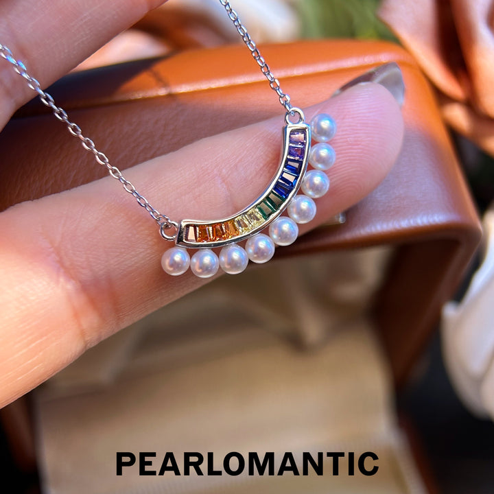 [Designer's Choice] Freshwater Pearl Whispers of Dim Light Pendants w/ S925 Silver