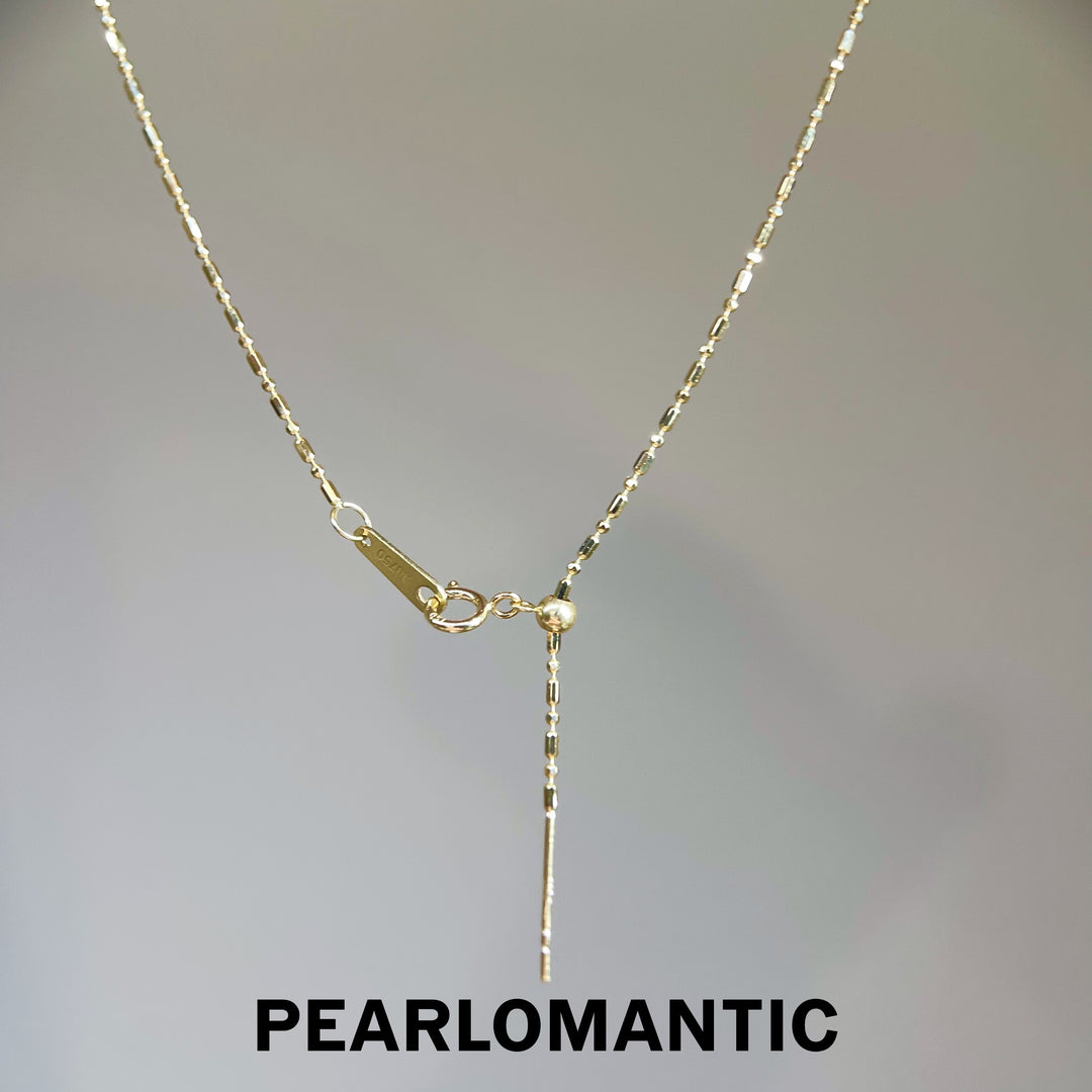 [Group-Buying] Golden Bead 18K Japan-Made Adjustable Bead Chain Necklace 45–50cm