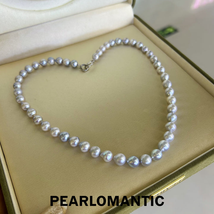 [Designer's Choice] Akoya Baroque Pearl Madama Color Classic Necklaces w/ S925 Silver
