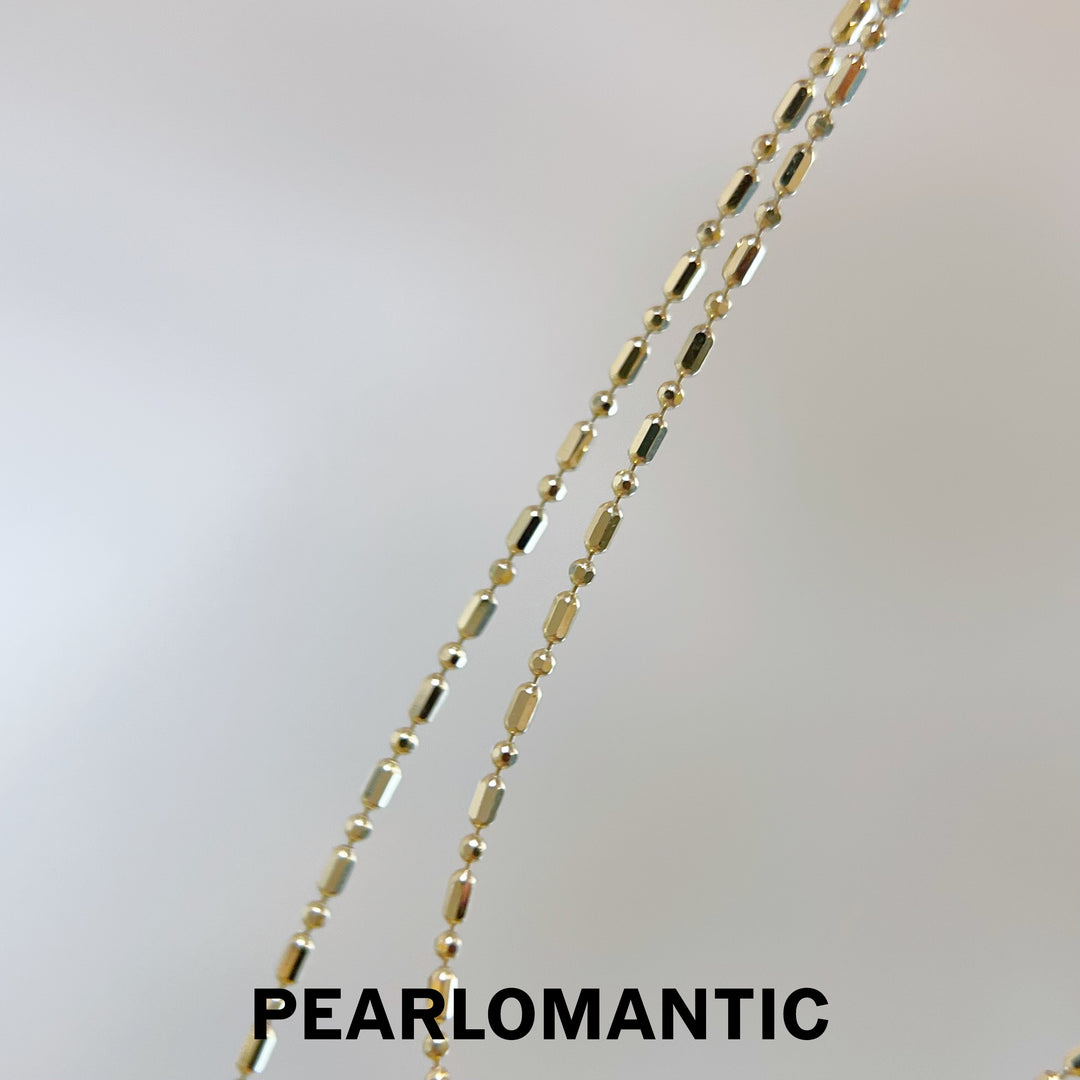 [Group-Buying] Golden Bead 18K Japan-Made Adjustable Bead Chain Necklace 45–50cm