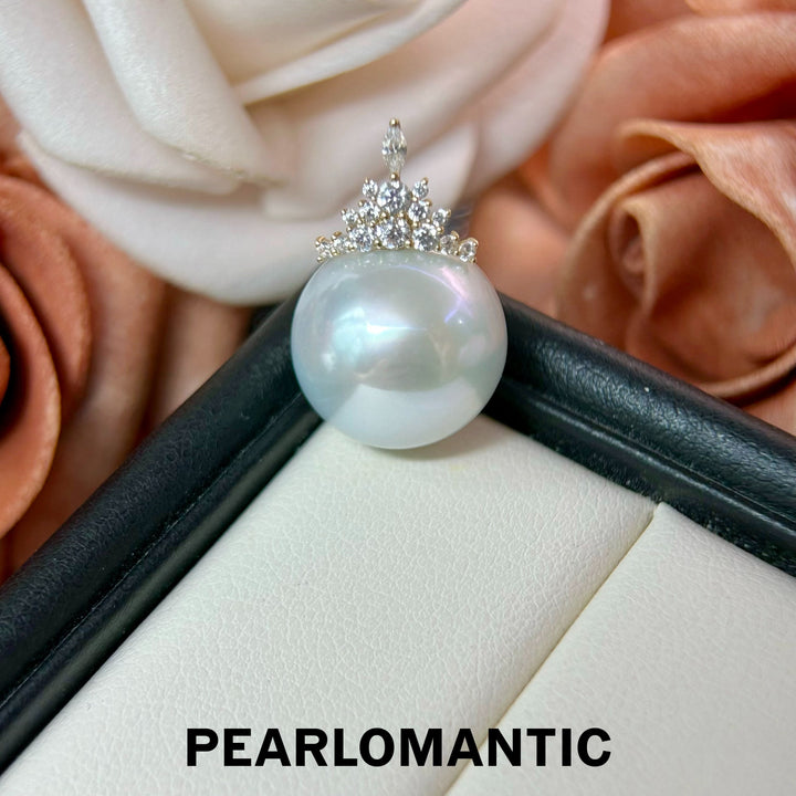 [Fine Jewelry] 13.8mm Top Level Freshwater Pearl Pendant in 18K Gold