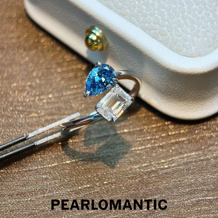 [Fine Jewelry] Lab-Grown Diamonds Sky Meets Ice Ring Size US 7 with PT950