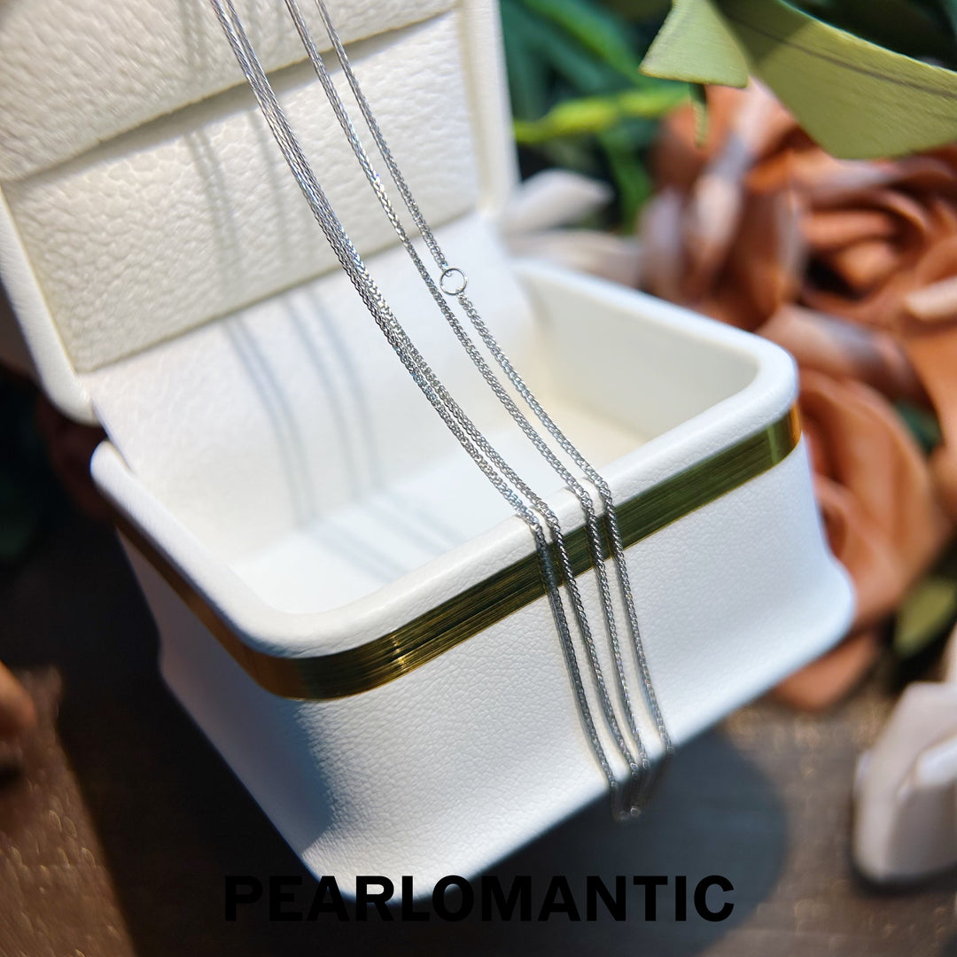 [Everyday Essential] PT900 Platinum Japanese - Made Chain Essential Necklace