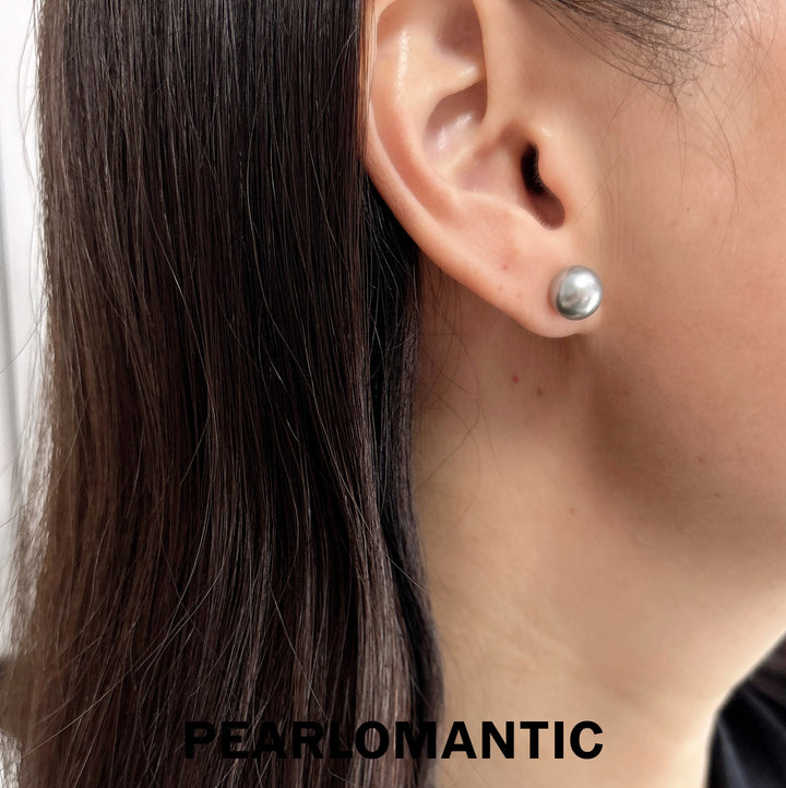 [Fine Jewelry] Tahitian Platinum Gray Pearl PT900 Enhancer Pendant