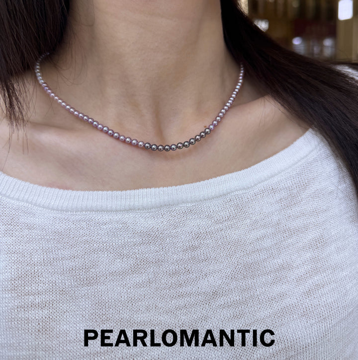 [Designer’s Choice] Lavender Dream 3.5–4mm 5A Ombre Freshwater Pearl Jewelry Set