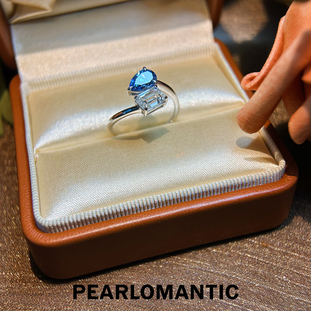 [Fine Jewelry] Lab-Grown Diamonds Sky Meets Ice Ring Size US 7 with PT950