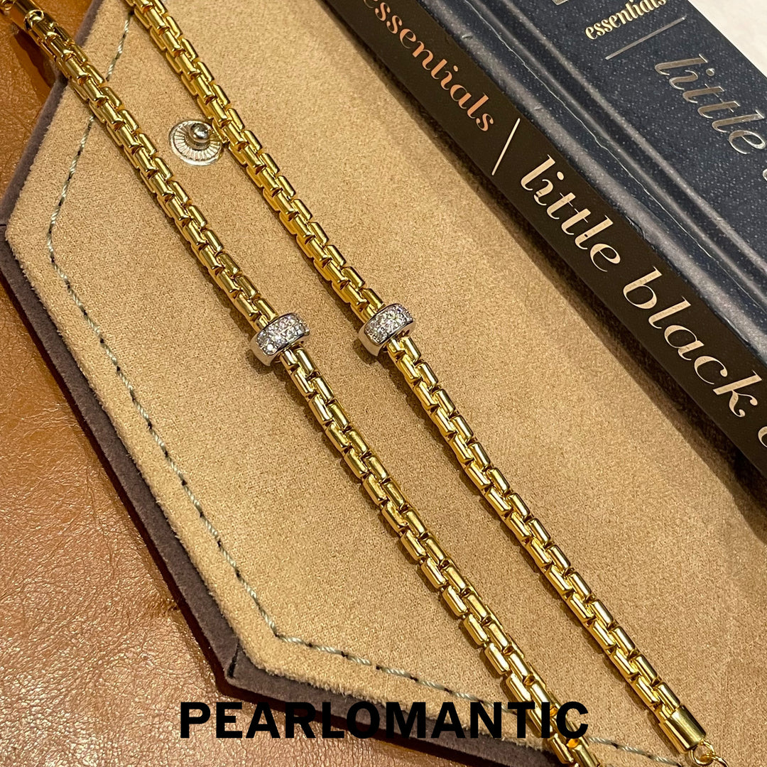 [Everyday Essentials] Italy-Made S925 Silver Interlock Flow Bracelets