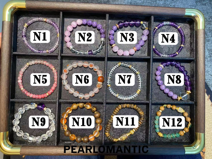 [Special Event] Natural Crystal Beaded Bracelet Collection 2