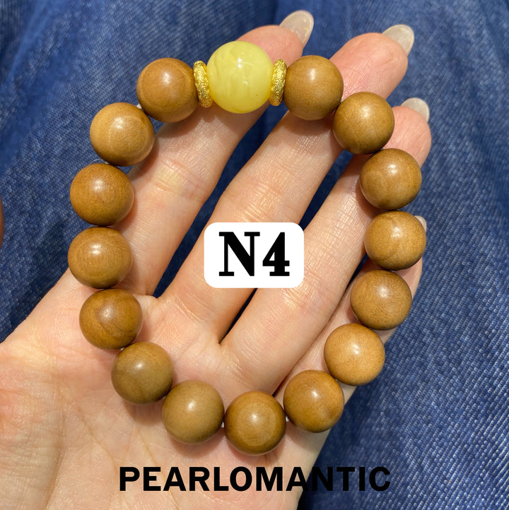 [Special Event] Natural Crystal, Amber &amp; Wood Beaded Bracelet Collection 1
