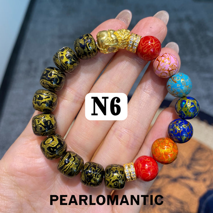 [Special Event] Natural Crystal, Amber &amp; Wood Beaded Bracelet Collection 1
