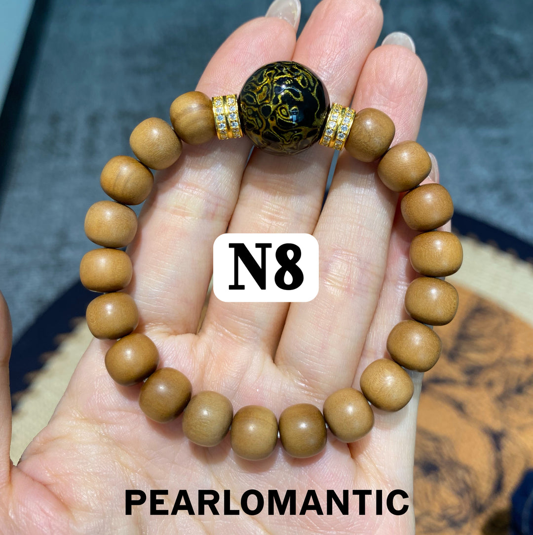 [Special Event] Natural Crystal, Amber &amp; Wood Beaded Bracelet Collection 1
