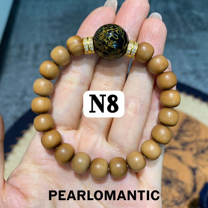[Special Event] Natural Crystal, Amber &amp; Wood Beaded Bracelet Collection 1