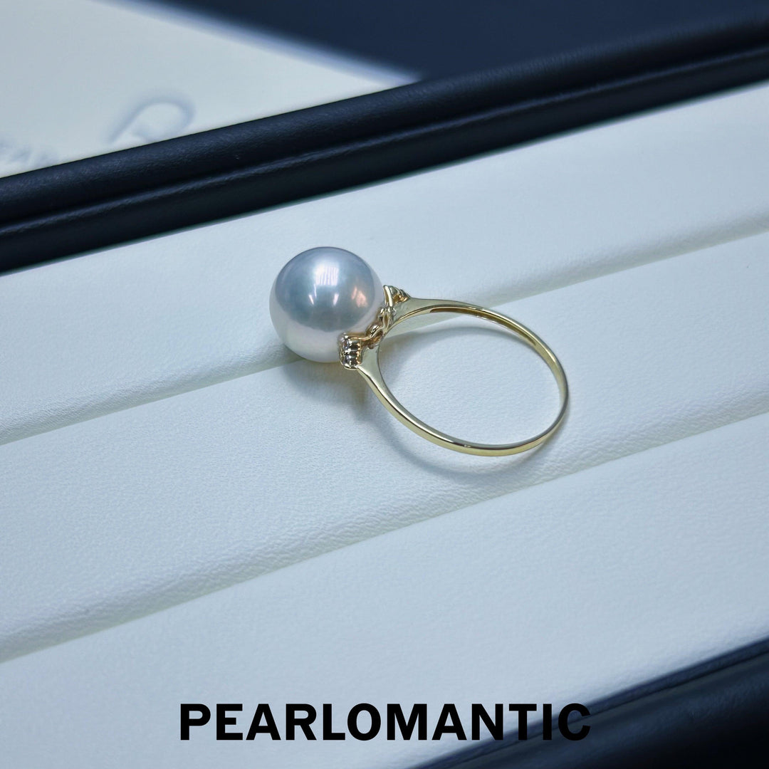 [Pre-Order] Freshwater Pearl 10-11mm Top Level Ring w/ 18k Gold