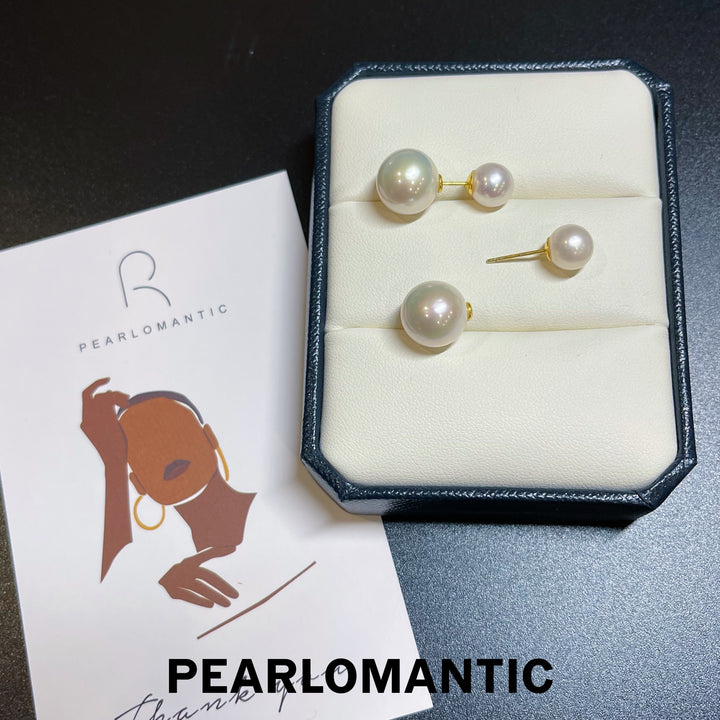 [Everyday Essentials] Freshwater Pearl 7-11mm Simple Design Earring Stud w/ S925