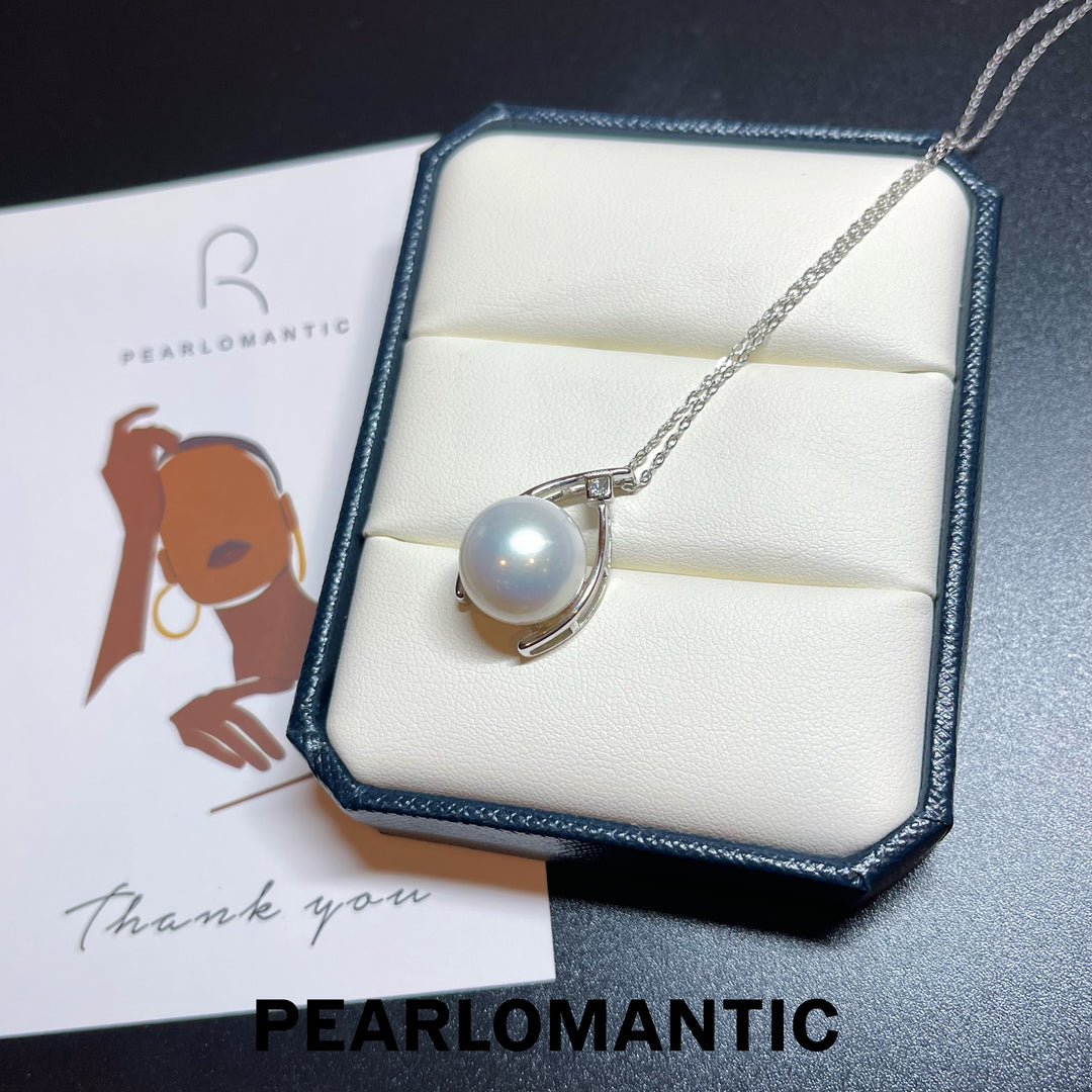 [EVERYDAY ESSENTIALS] Freshwater Pearl 12-13mm Drop Design Pendant w/ S925