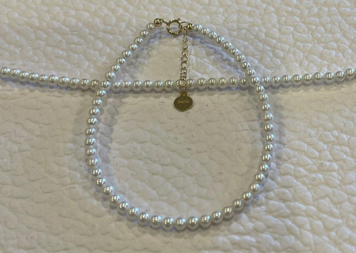【Top Level】18k Freshwater Pearl 2.5-3mm Necklace & Bracelet & Set