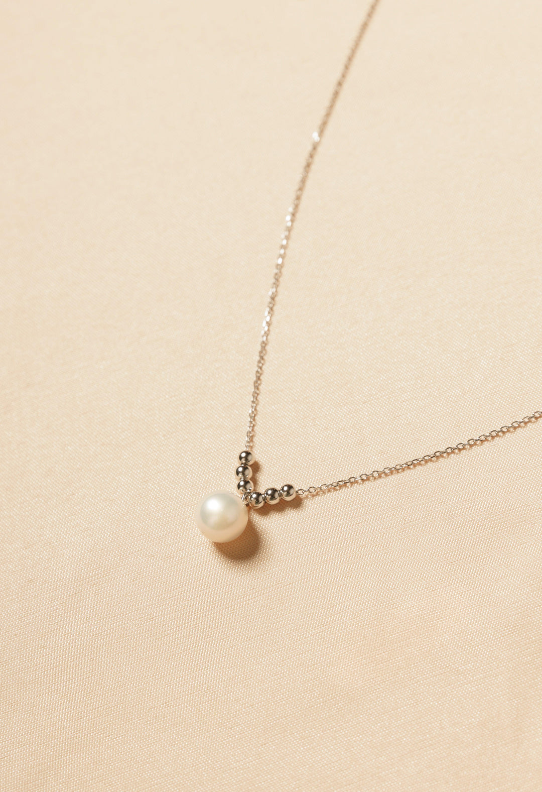 【Everyday Essentials】6+1 Freshwater White Pearl Pendant with Adjustable Length Chain