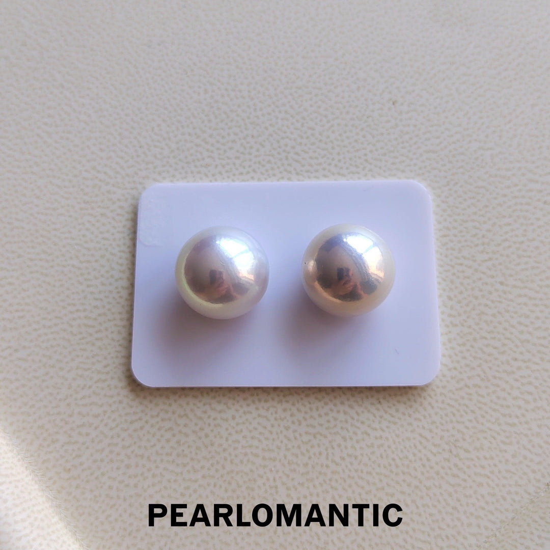 [Fine Jewelry] 14-15mm Freshwater Pearl Excellent Luster 18k Earring Stud